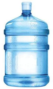 Galão de água mineral de 20 litros